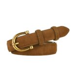 accessoire mode en cuir suédé