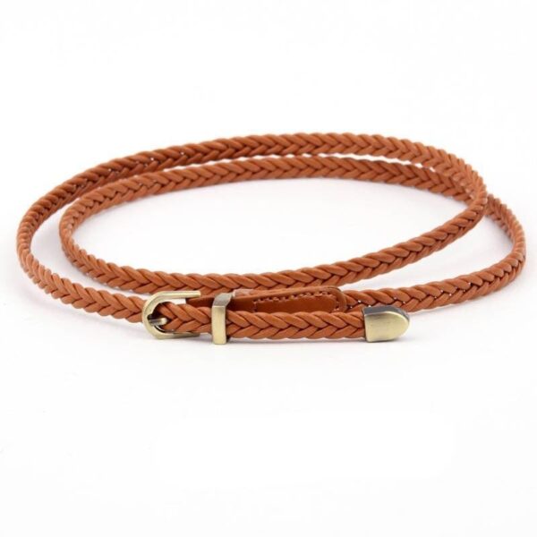 ceinture en simili cuir pour femme