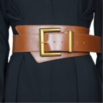 Ceinture grande boucle dorée