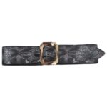 Ceinture XXL peau de serpent