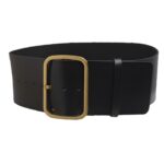 Ceinture Extra Large boucle dorée