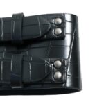 ceinture quadruple boucles cuir