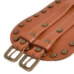 Ceinture en cuir large