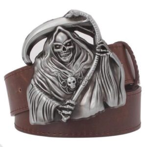 ceinture faucheuse cuir