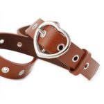 ceinture boucle cœur élégante