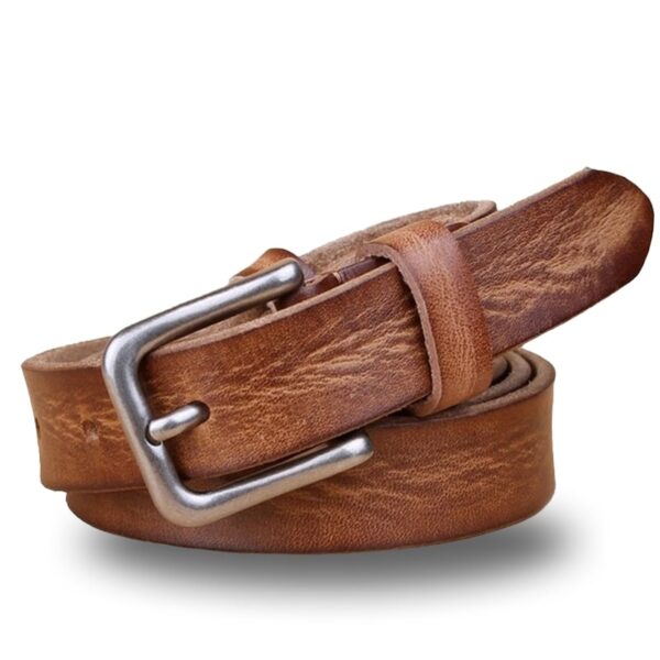 ceinture cuir femme vieilli