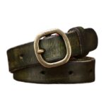 ceinture fine en cuir