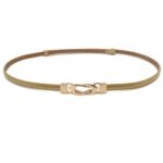 ceinture fine en cuir