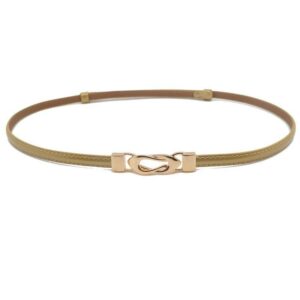 ceinture fine en cuir