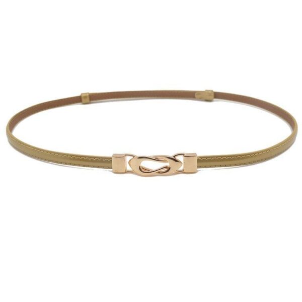 ceinture fine en cuir