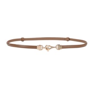 ceinture fine femme cuir