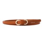 ceinture fine en simili vegan