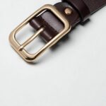 Ceinture femme dorée