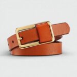 ceinture cuir grainé