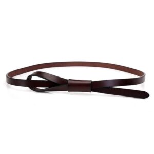 ceinture fine femme cuir