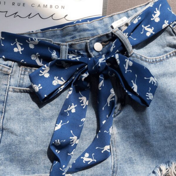 ceinture foulard petit lion