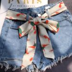 ceinture foulard motif renard Melia