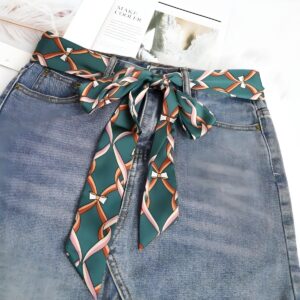 Ceinture foulard rubans