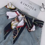 Diana ceinture foulard