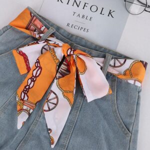 ceinture foulard en soie