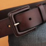 ceinture cuir unisexe