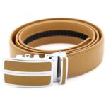 Boucle en laiton massif ceinture cuir