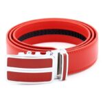 accessoire mode ceinture rouge