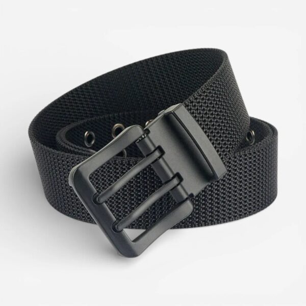 ceinture homme toile noire