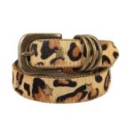 ceinture imprimée léopard