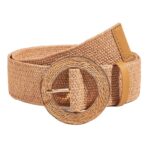 ceinture large raphia Ornella