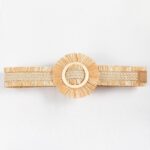 ceinture raphia bohème