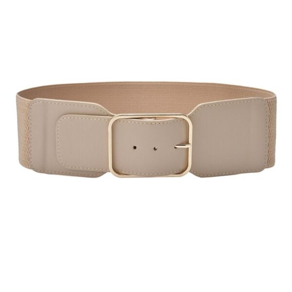 ceinture large en tissu élastique