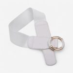 Ceinture large femme en PU