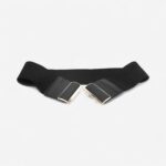 Ceinture large noire pour femmes