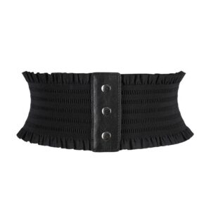 Ceinture large taille haute pour femme