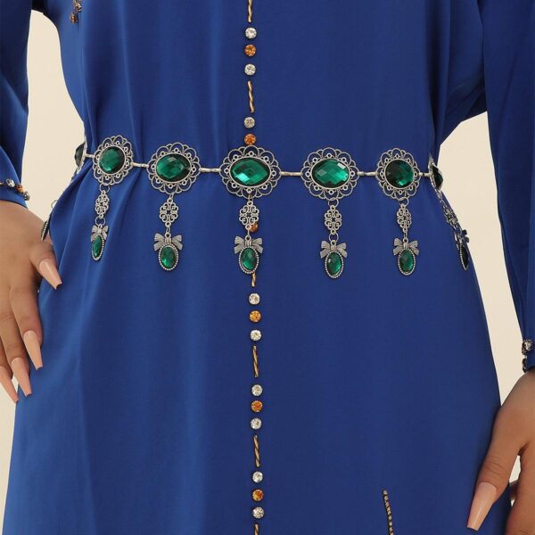 ceinture marocaine émeraude Imane