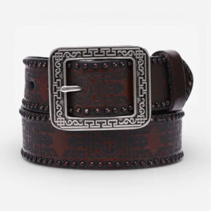 ceinture marron homme