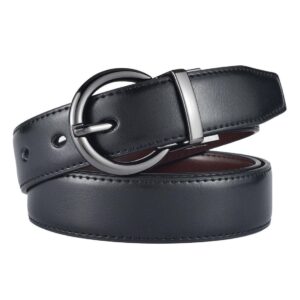 ceinture réversible cuir femme