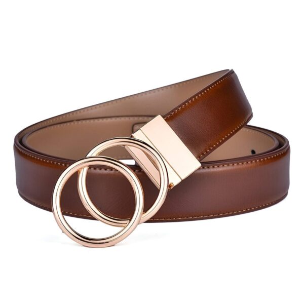 ceinture réversible cuir femme