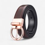 ceinture cuir noir