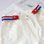 Ceinture tricolore sans boucle