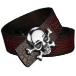 ceinture tête de mort fang