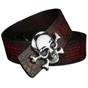 ceinture tête de mort fang