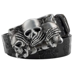 ceinture tête de mort