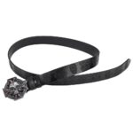 Ceinture punk en cuir