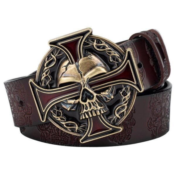 Ceinture Tête de Mort Femme