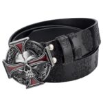 Ceinture en croûte de cuir