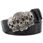 ceinture tête de mort