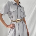 ceinture Hezo boucle dorée