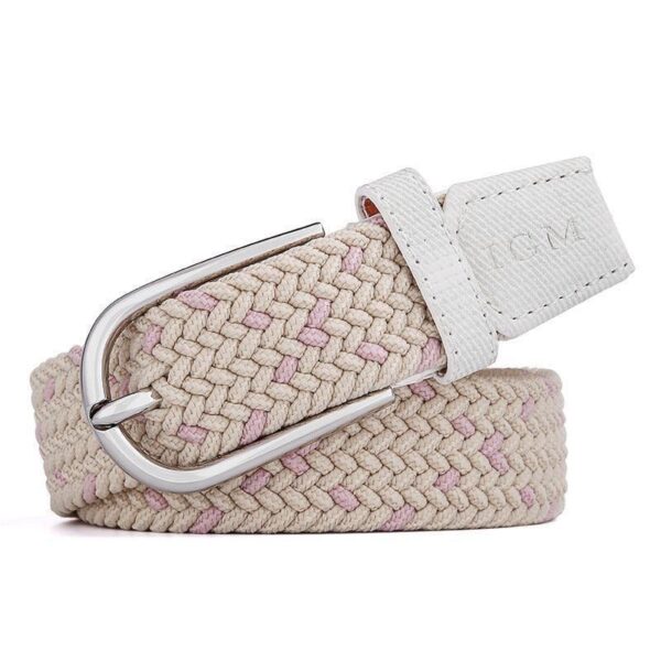 ceinture tressée élastique pour femme